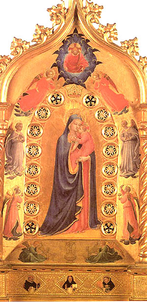 Madonna della Stella by Fra Angelico